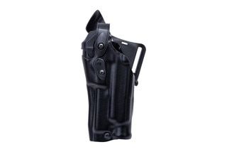 Safariland 6360RDS Mid-Ride Holster for GLOCK 17/22 With X300U has a suede lining